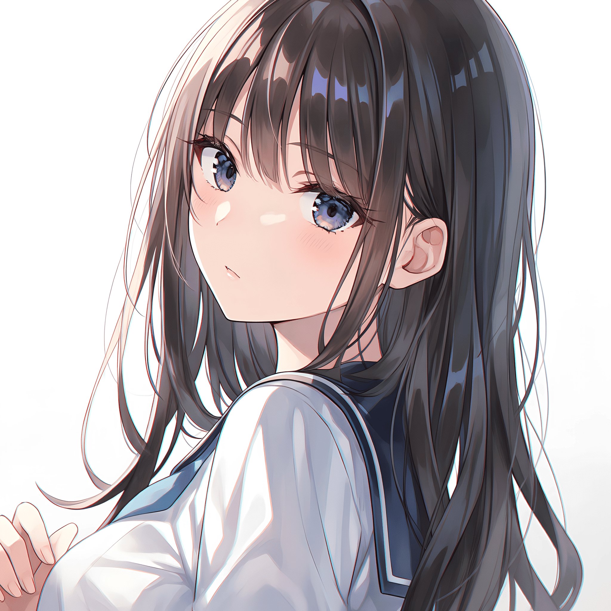 校园角色插画